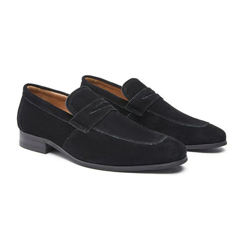 Lenoir™ | Mocasines de ante con hebilla