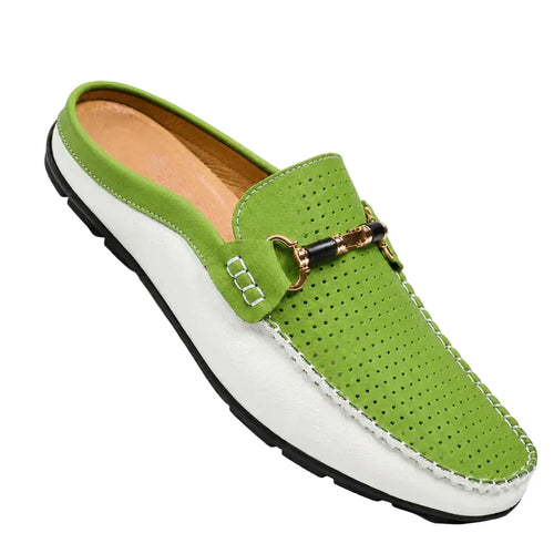 Ana&José™ | Mocasín Destalonado de Piel para Hombre - Transpirable