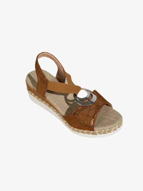 Ana&José | SANDALIAS CLÁSICAS CON CUÑA PARA MUJER