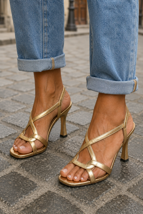 Ana&José™ | Charm de Tacones Verano Dorado