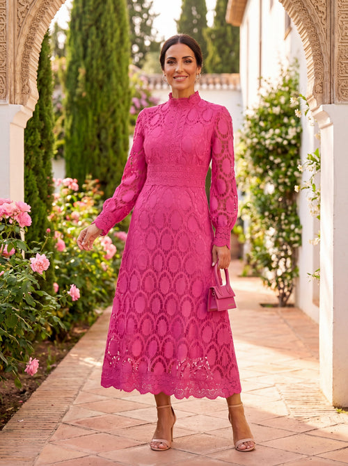 Ana&José™ | Vestido de encaje primaveral