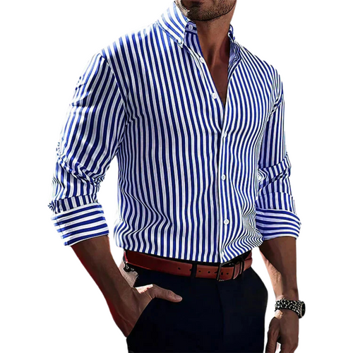 Ana&José | Camisa Confidence a rayas