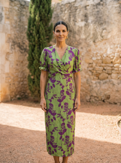 Ana&José™ | Vestido primaveral estampado