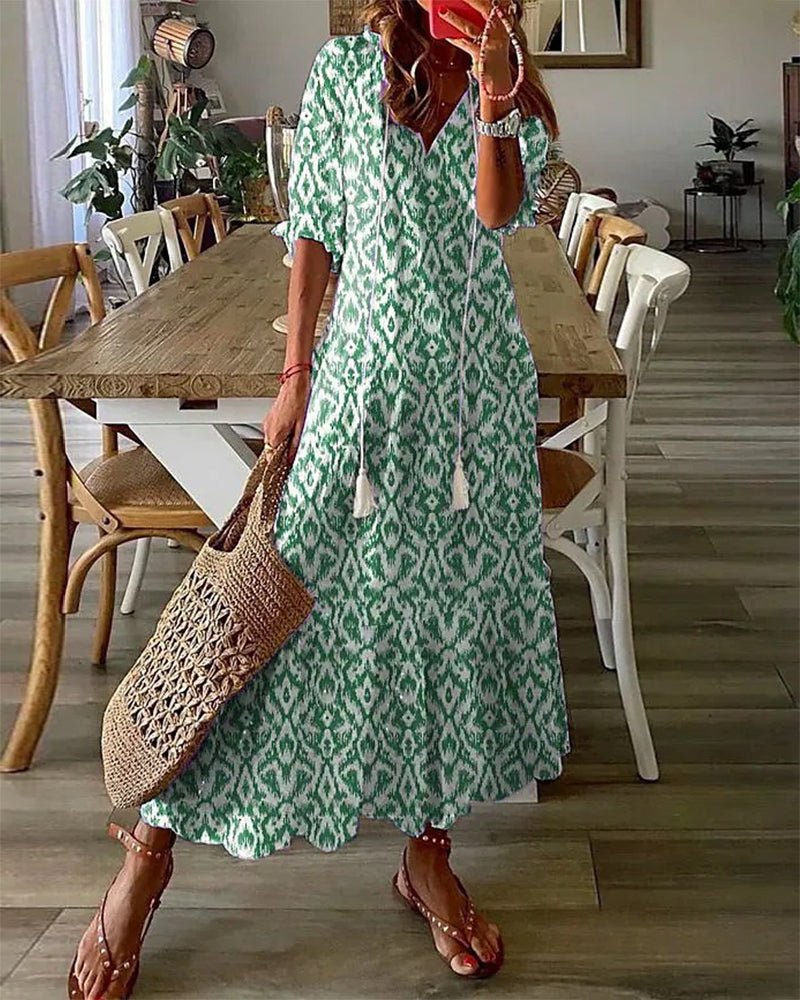 Ana&José | VESTIDO MIDI BOHO PARA MUJER