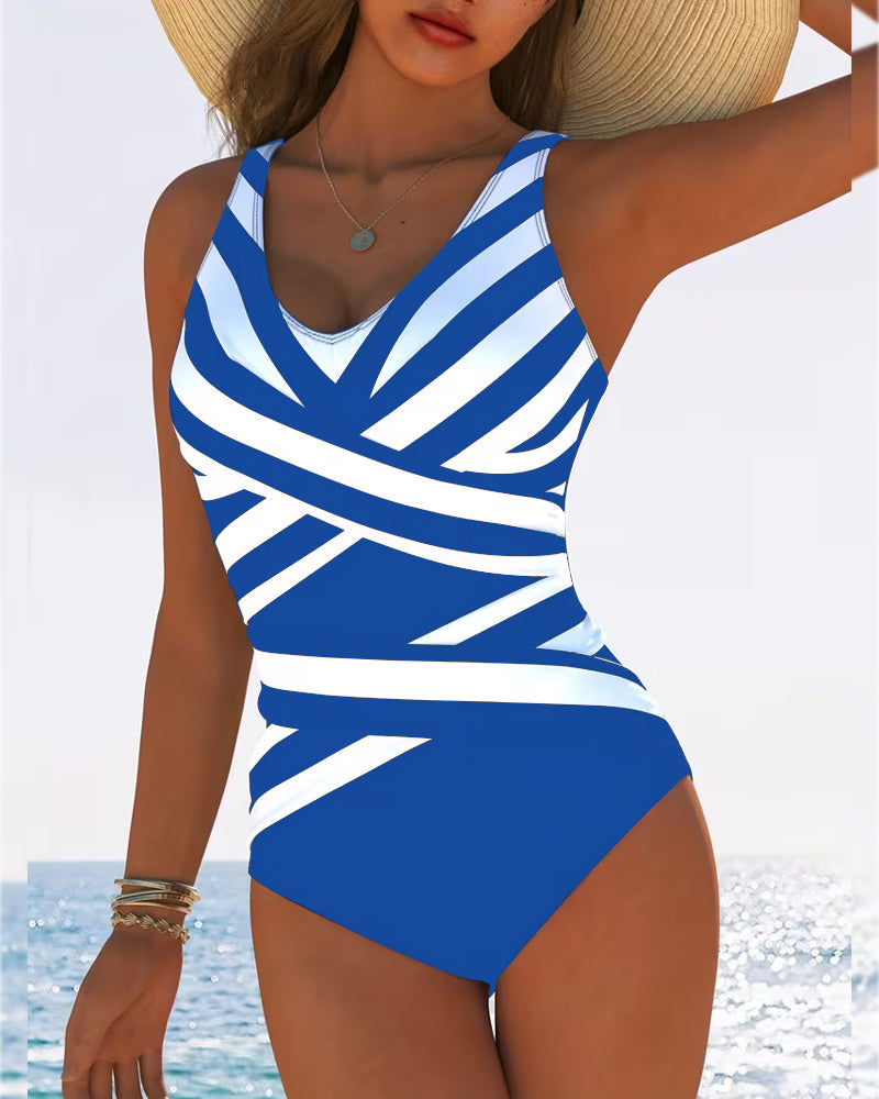 Ana&José | CONJUNTO DE TANKINI ESTAMPADO PARA MUJER