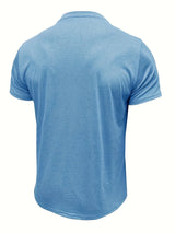 AnaJosé™ — Camiseta elegante de cuello redondo con bolsillo