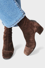 Victoria™ | Botines de tacón con punta cuadrada