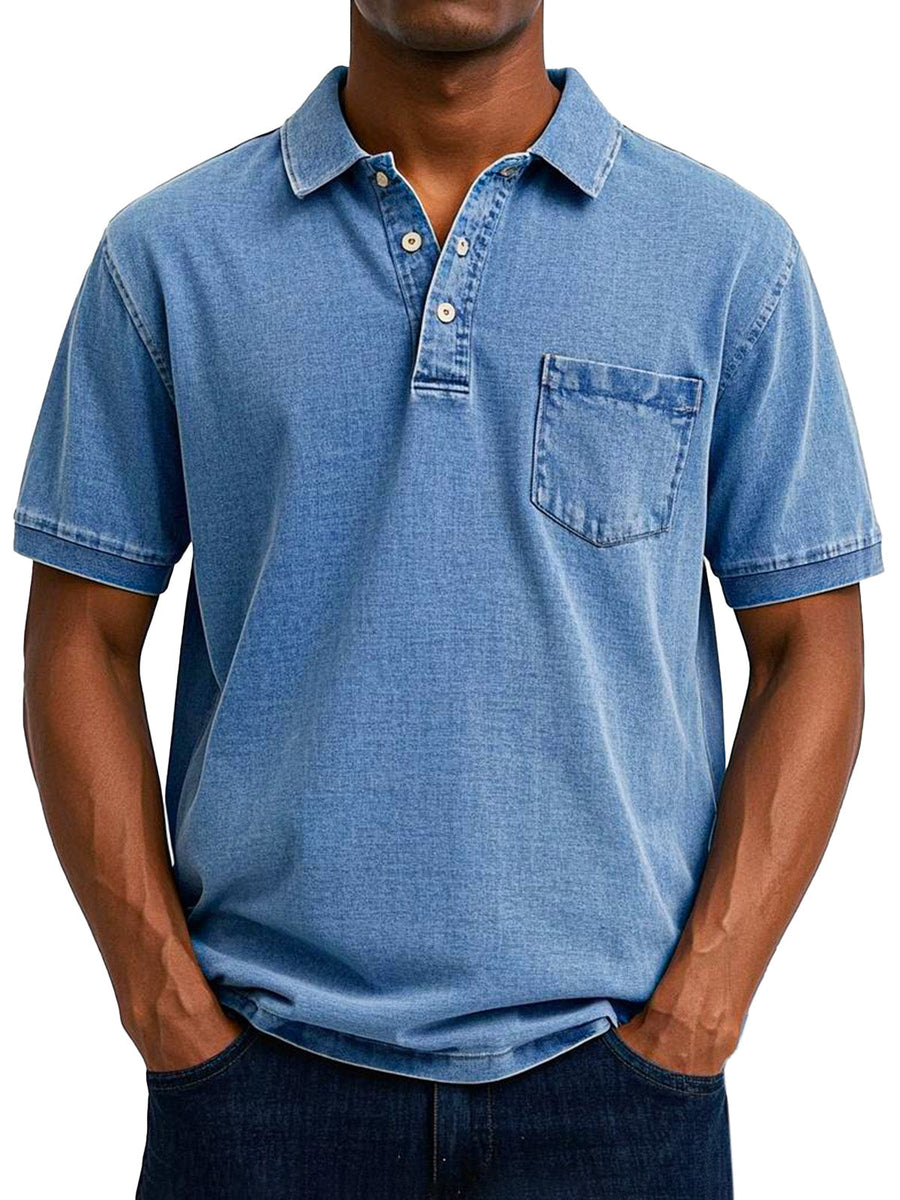 AnaJosé™ Polo Vintage Casual para Hombre