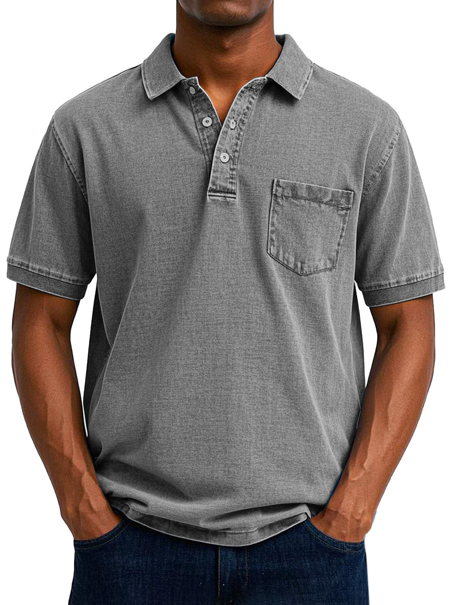 AnaJosé™ Polo Vintage Casual para Hombre