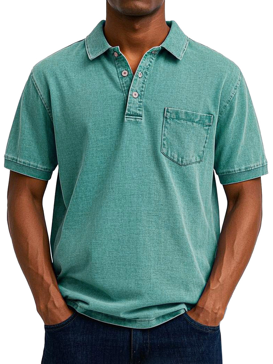 AnaJosé™ Polo Vintage Casual para Hombre