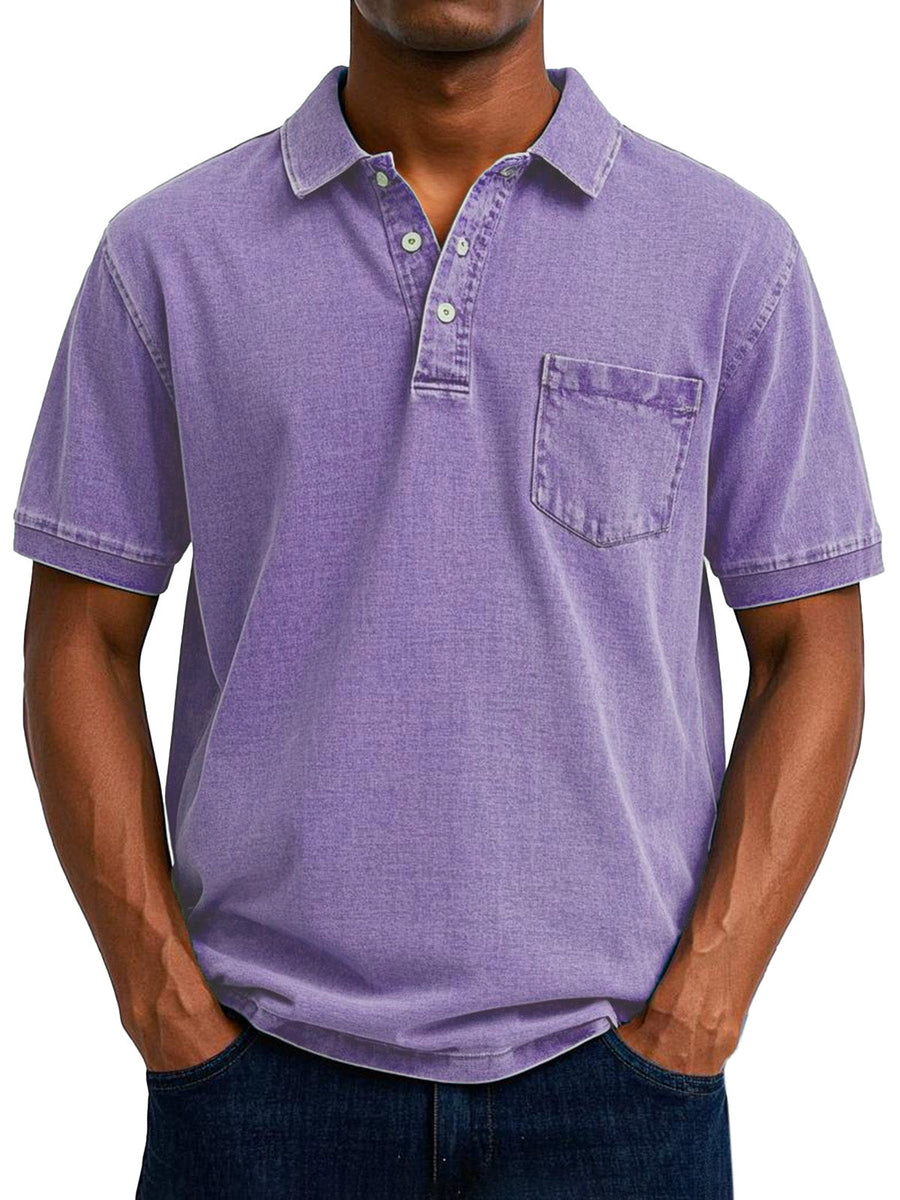 AnaJosé™ Polo Vintage Casual para Hombre