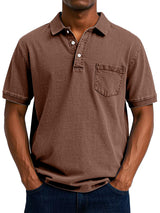 AnaJosé™ Polo Vintage Casual para Hombre