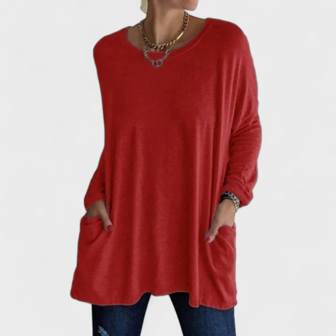 Oriana - Sudadera ligera de corte relajado