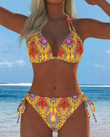 Ana&José | CONJUNTO DE TANKINI ESTAMPADO MULTICOLOR PARA MUJER