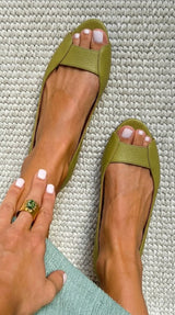 Ana&José™ | Sandalias Doradas Comfort Chic