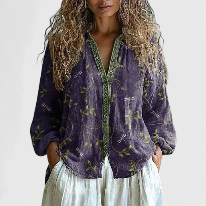 Ana&José | BLUSA ESTAMPADA PARA MUJER
