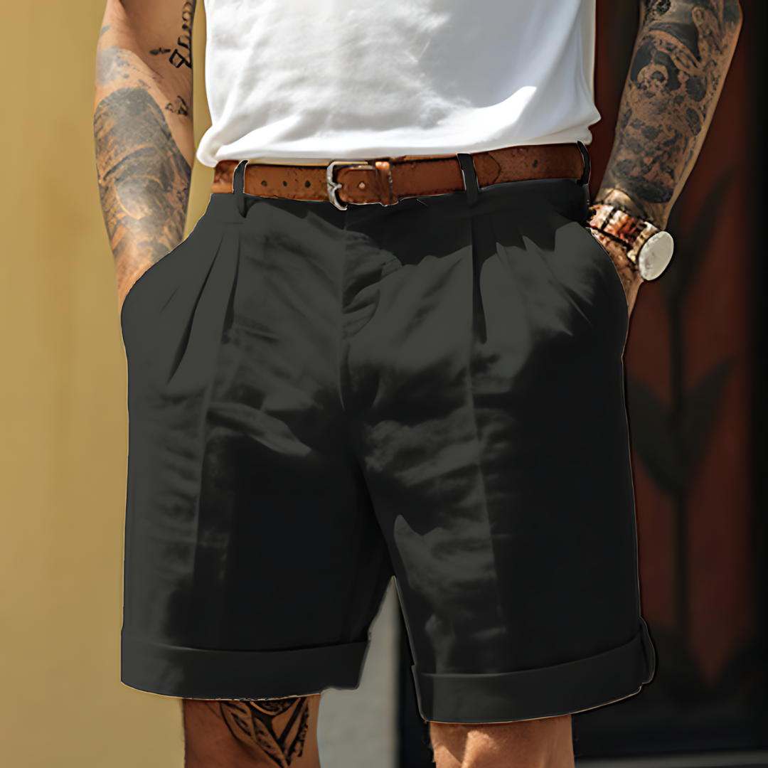 Pantalones Cortos Casuales y Elegantes para Hombres