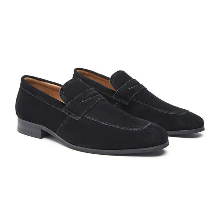 Lenoir™ | Mocasines de ante con hebilla