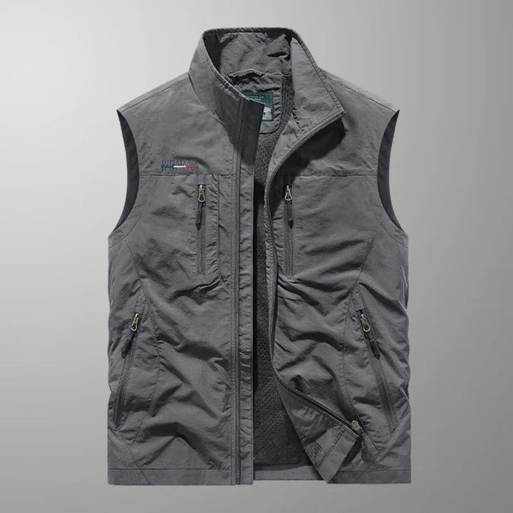 ALPINO – Chaleco Hombre Multibolsillo Outdoor