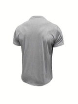 AnaJosé™ — Camiseta elegante de cuello redondo con bolsillo