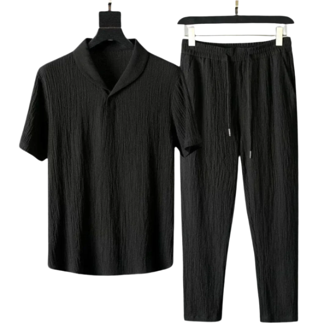 Conjunto AnaJosé™: polo y pantalón de algodón