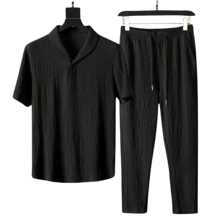 Conjunto AnaJosé™: polo y pantalón de algodón