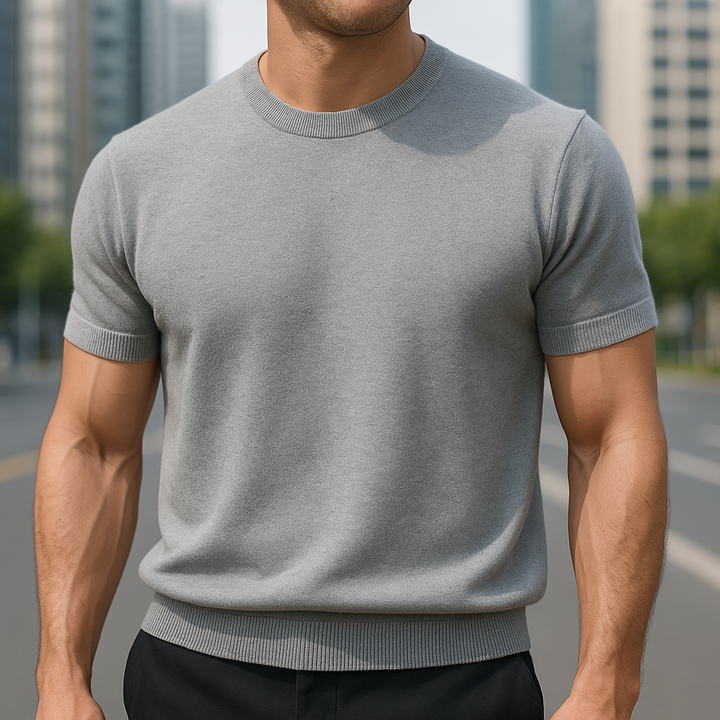 Pankov - Elegante Camiseta de Manga Corta