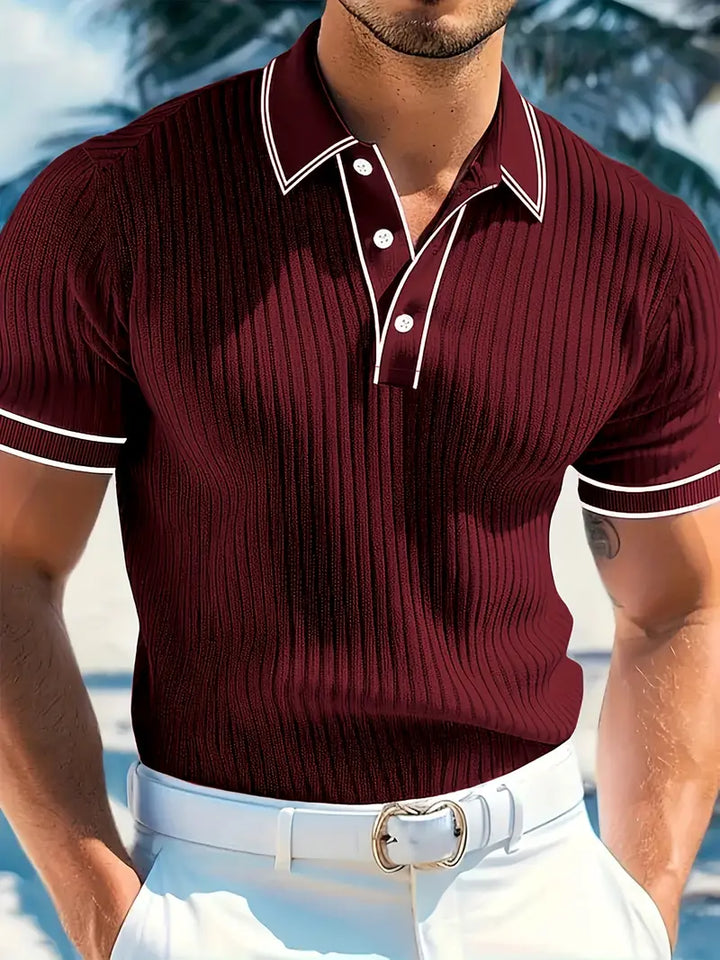 AnaJosé™ — Polo elegante de manga corta