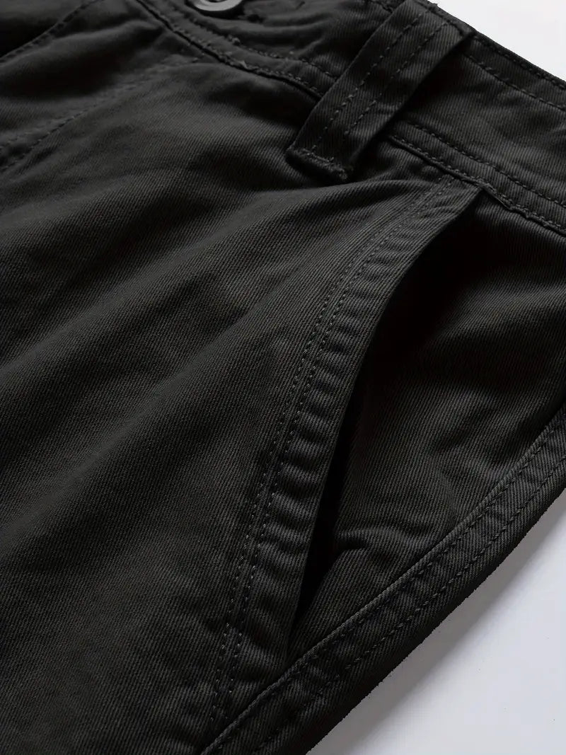 Mauro - Pantalones Cortos Elegantes con Múltiples Bolsillos