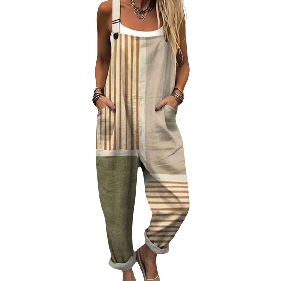 Ana&José™ | Pantalón con Tirantes Estampado para el Tiempo Libre