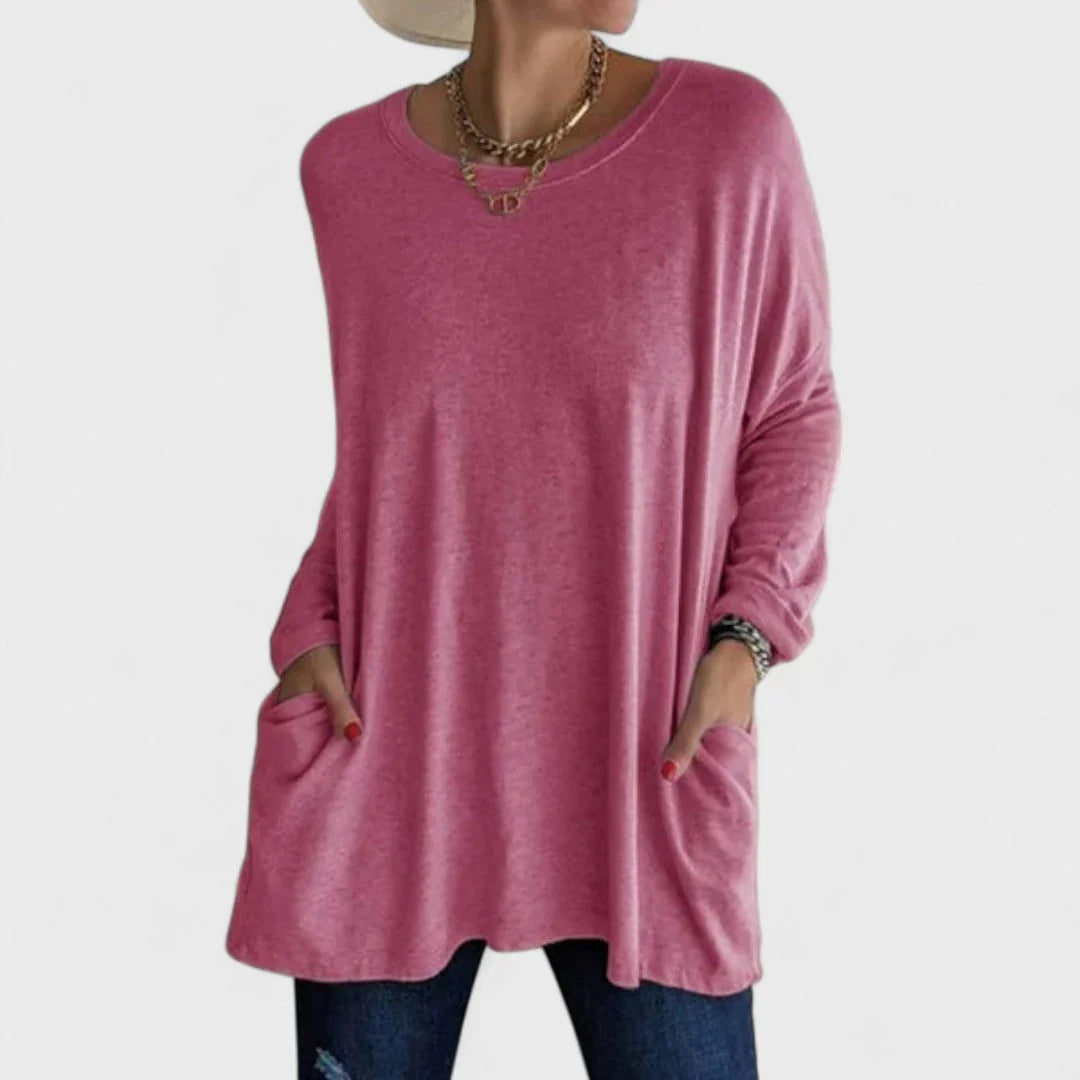 Oriana - Sudadera ligera de corte relajado