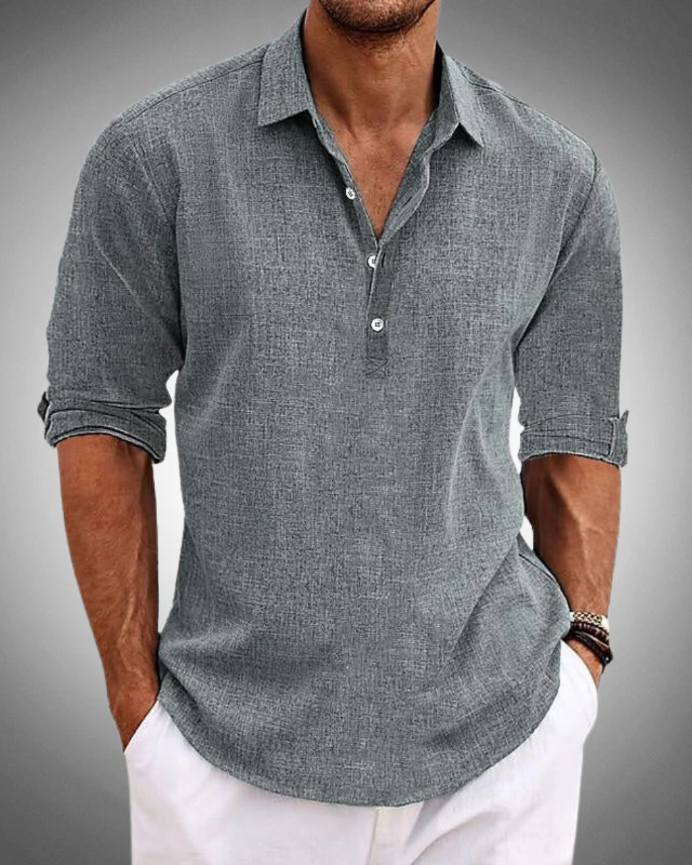 Ana&José™ | Camisa Clásica de Algodón Sabbio