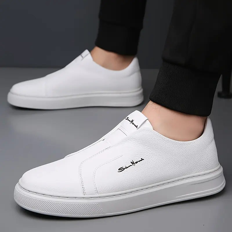 Lenoir™ | Zapatos Slip-On de cuero