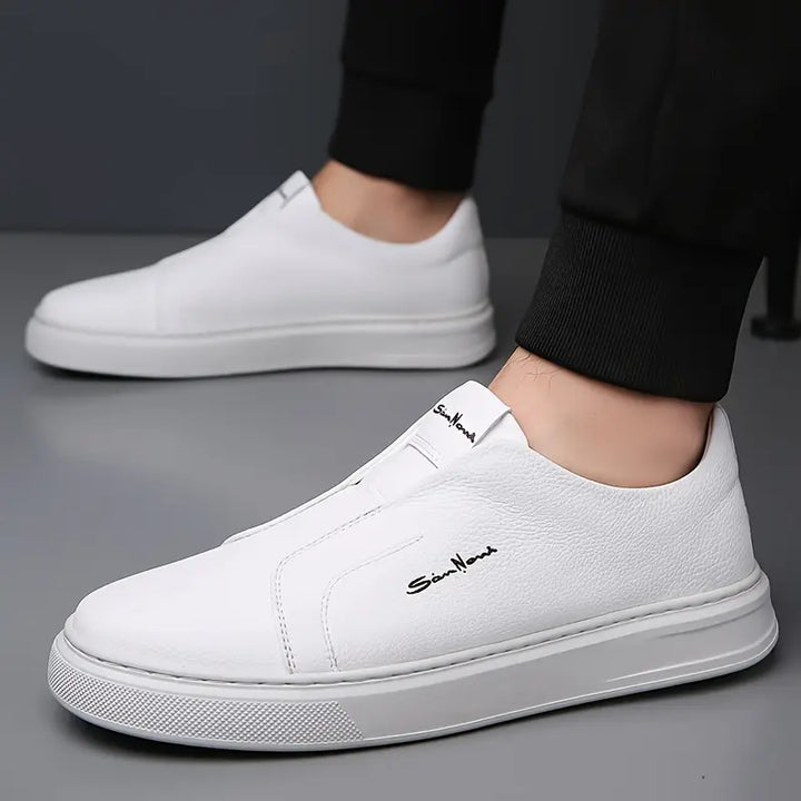 Lenoir™ | Zapatos Slip-On de cuero