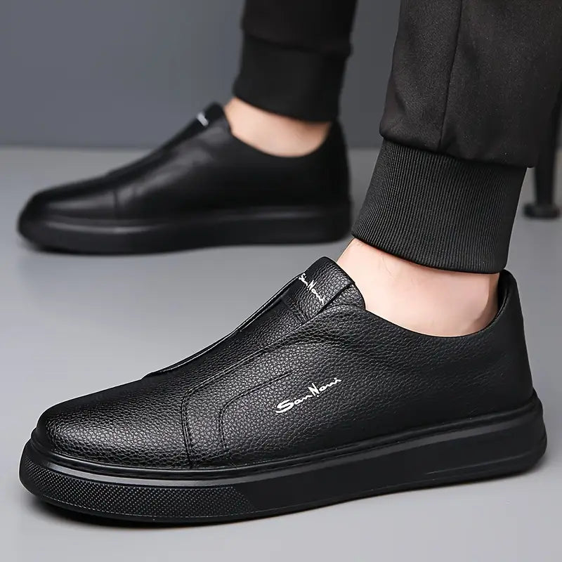 Lenoir™ | Zapatos Slip-On de cuero