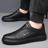 Lenoir™ | Zapatos Slip-On de cuero