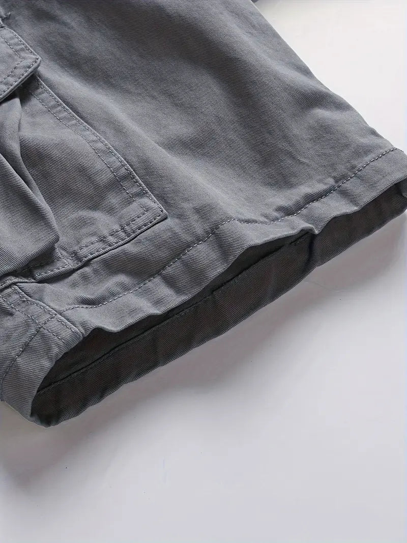 Mauro - Pantalones Cortos Elegantes con Múltiples Bolsillos