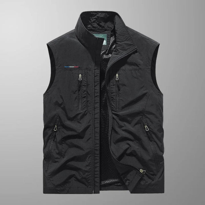ALPINO – Chaleco Hombre Multibolsillo Outdoor