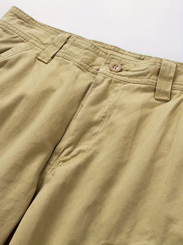 Mauro - Pantalones Cortos Elegantes con Múltiples Bolsillos