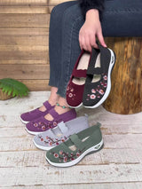 Ana&José | ZAPATILLAS BORDADAS FLORALES PARA MUJER