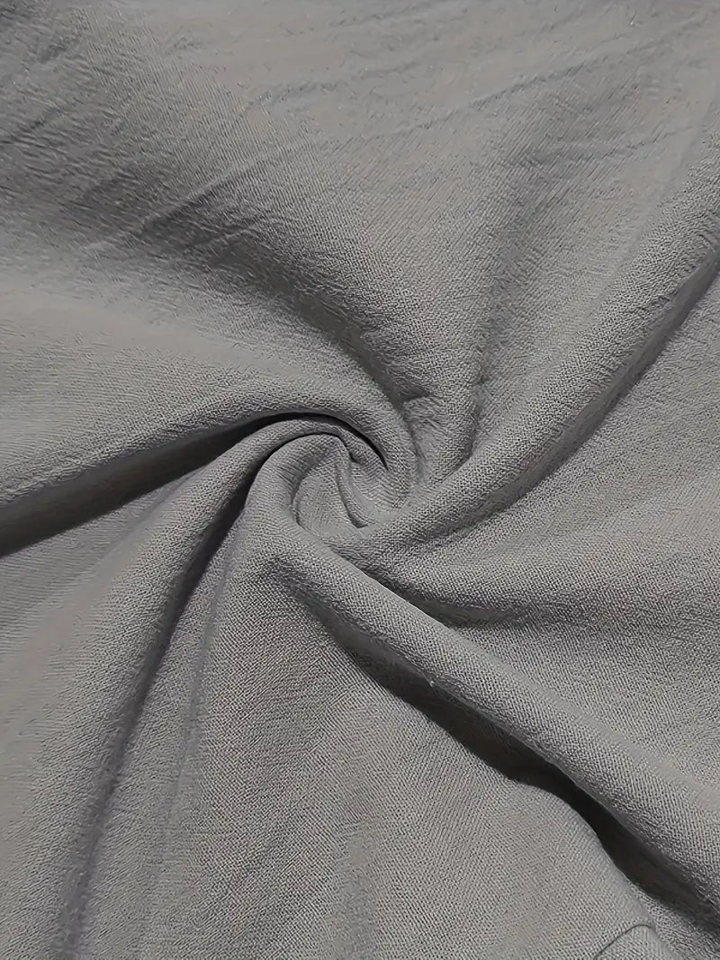 NICHOLS | PANTALONES LARGOS DE LINO CON CORDÓN