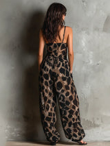 Ana&José™ | Mono estampado animal con escote halter