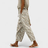 Graciela™ | Pantalones florales elásticos cómodos