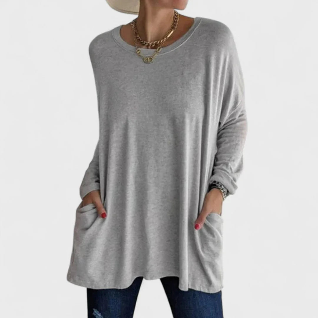 Oriana - Sudadera ligera de corte relajado
