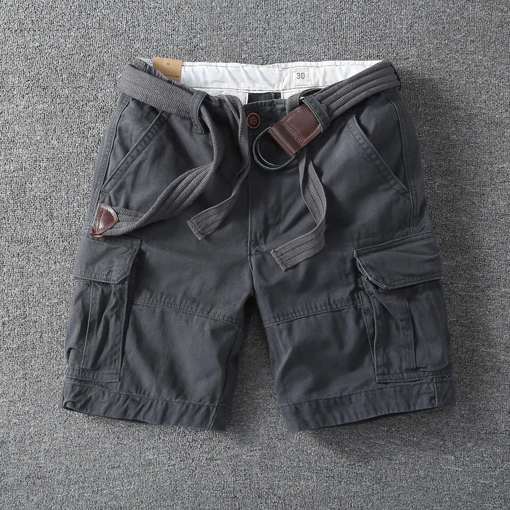 LAURENT MONACO | PANTALONES CORTOS CARGO PARA HOMBRES