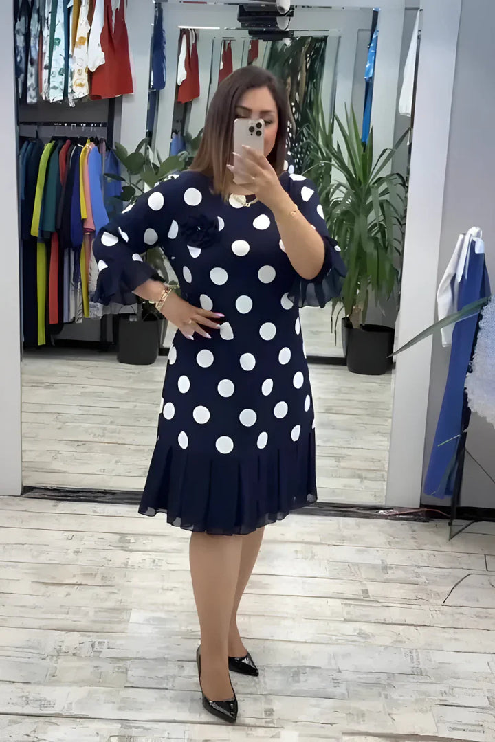 Pia – Vestido midi elegante y cómodo