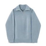 AnaJosé™ | Sudadera Azure con media cremallera