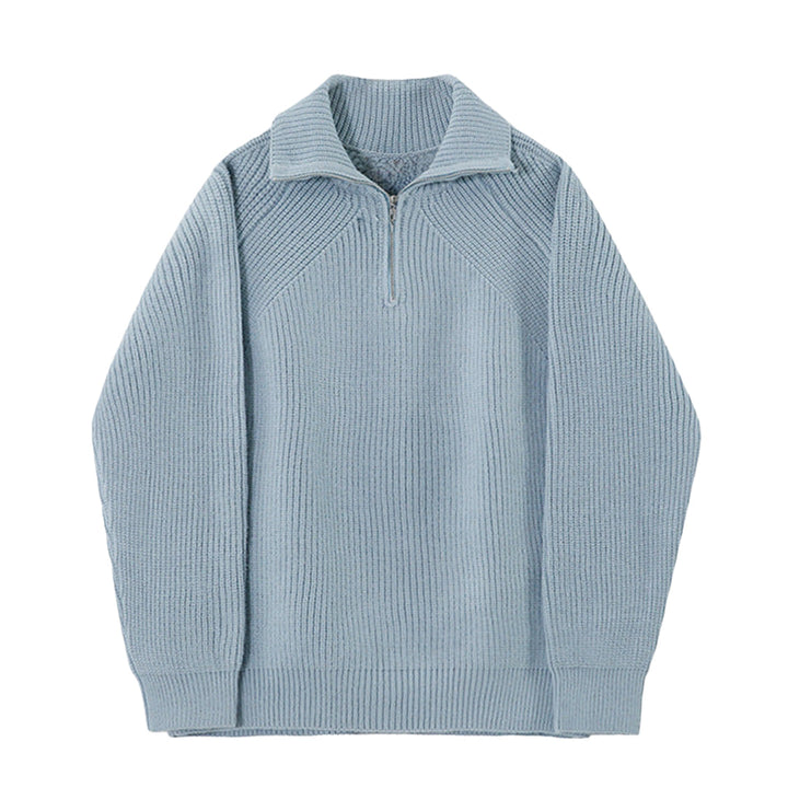 AnaJosé™ | Sudadera Azure con media cremallera
