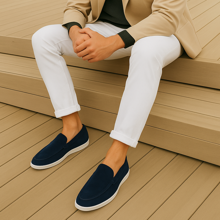 Lenoir™ | Mocasines de ante elegantes