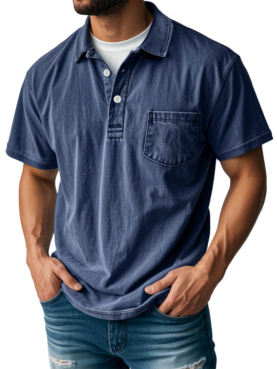 Donald | Camisa Polo de Manga Corta Estilosa
